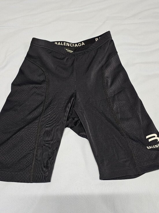 Balenciaga Pants - Balenciaga Women’s Black Cycling Athletic Shorts